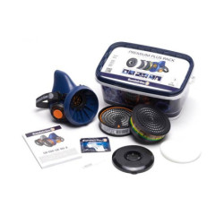 Balení SUNDSTRÖM Premium Plus Pack, polomaska SR 100 s filtry