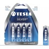 Baterie TESLA AA Silver+, tužková, cena za balení 4 ks