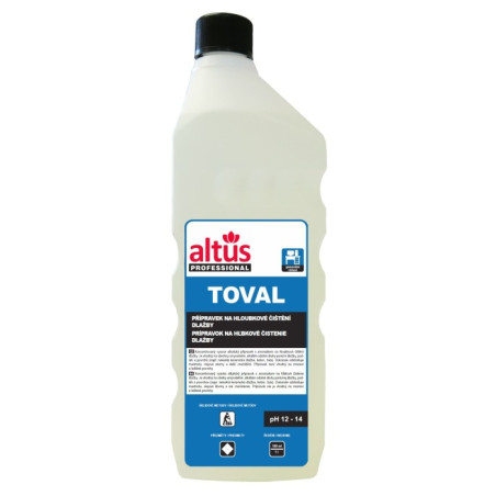 ALTUS Professional TOVAL, na hloubkové čištění dlažby, 1 litr