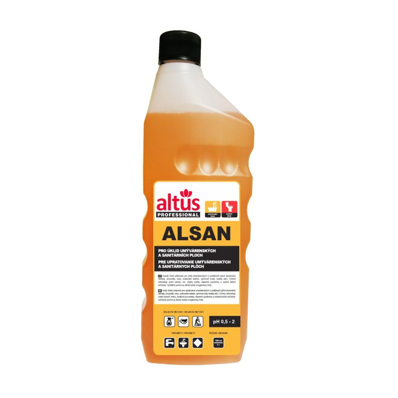 ALTUS Professional ALSAN, čistič umývárenských a sanitárních ploch, 1 litr