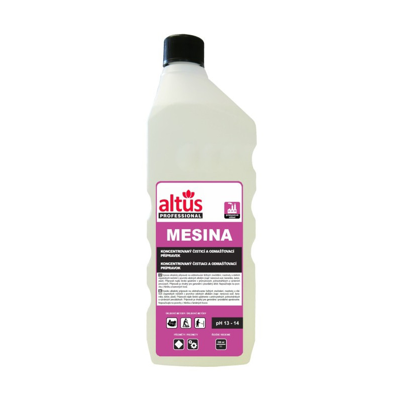 ALTUS Professional MESINA, koncentrovaný odmašťovací přípravek, 1 litr