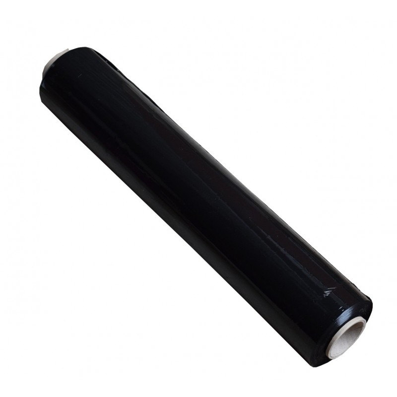 Fixační folie 2,1 kg, černá, 23 my, role šíře 50 cm, dutinka 200g