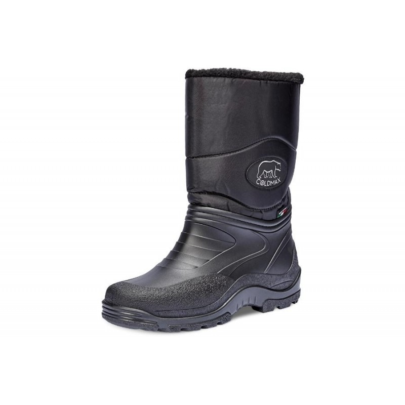 Holínky COLDMAX, zateplená, černá