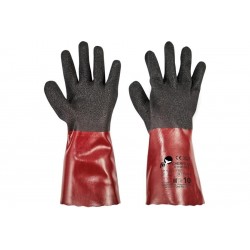 Rukavice CHERRUG FH, černo-červené