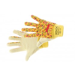 Rukavice FUNKY FRUIT s PVC terčíky, oranžové