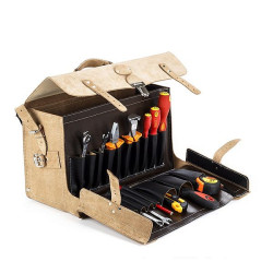 Brašna ELEKTRIKÁŘSKÁ rozkládací, typ 107, kůže