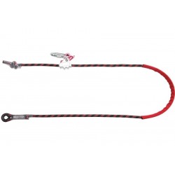 Polohovací lano s karabinkou LANEX PROT-3 PPDPROT320, 14 mm, 2 m