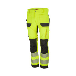 Kalhoty BNN EREBOS Trousers class 2 HI-VIS do pasu, výstražné