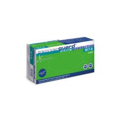 Rukavice SEMPERGUARD Xtension, nepudrované, modré, 100 ks - cena za balení 100 ks