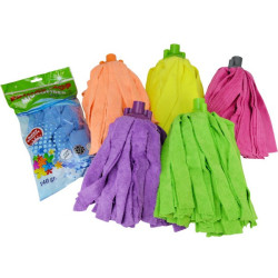 Mop z mikrovlákna Micromop na tyč s hrubým závitem, 140g