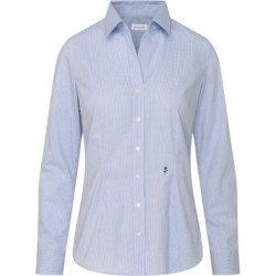 Košile Blouse Slim Office, popelínová, dlouhý rukáv, dámská