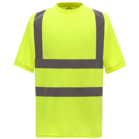 Tričko HVJ410 Hi-Vis, krátký rukáv, výstražné