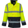 Bunda HVP302 Parka Hi-Vis, zateplená, výstražná