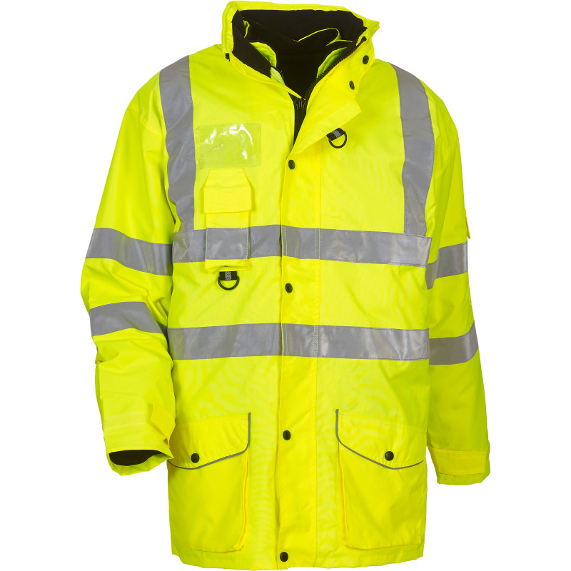 Bunda HVP711 Hi-Vis 7v1, zateplená, výstražná