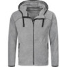 Bunda Power Fleece Jacket Men s kapucí, na zip, pánská