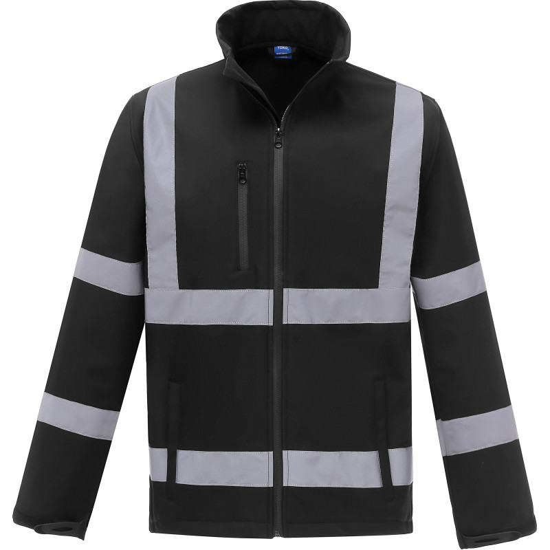 Bunda HVK09 Hi-Vis, softshellová