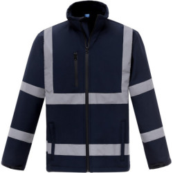 Bunda HVK09 Hi-Vis, softshellová