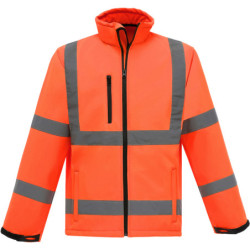 Bunda HVK09 Hi-Vis, softshellová