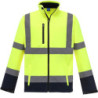 Bunda HVK09 Hi-Vis, softshellová