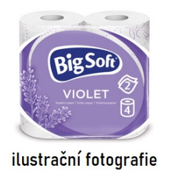 Toaletní papír HARMONY COLOR, 2-vrstvý, 4 ks - cena za 4 ks