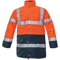 Bunda BI ROAD HV 4v1, odepínací rukávy