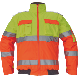 Bunda CLOVELLY zateplená reflexní