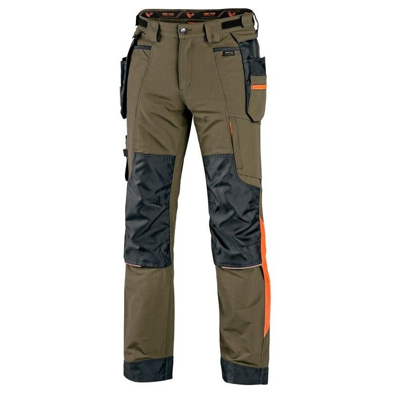 Kalhoty CXS NAOS do pasu, pánské s HV reflexní doplňky