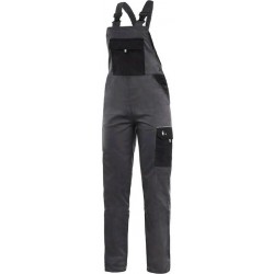 Kalhoty CXS PHOENIX HEKATE s laclem, dámské, šedo-černé