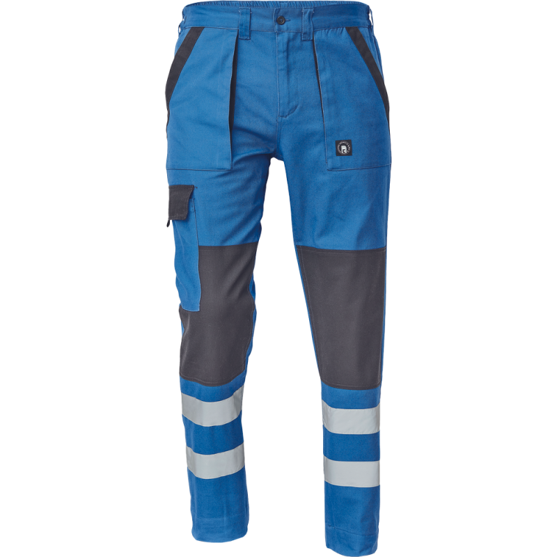 Kalhoty MAX NEO REFLEX do pasu s reflexními pruhy