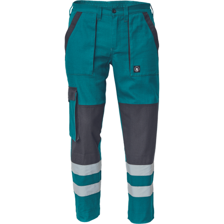 Kalhoty MAX NEO REFLEX do pasu s reflexními pruhy