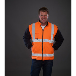 Bunda HVP711 Hi-Vis 7v1, zateplená, výstražná