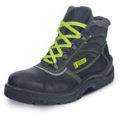 Obuv HV ALFA S3 CI FO SR kotníková, černá, zimní s ocel. špicí a stélkou