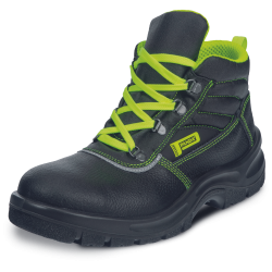 Obuv HV ALFA S3 FO SR kotníková, černá s ocel. špicí a stélkou