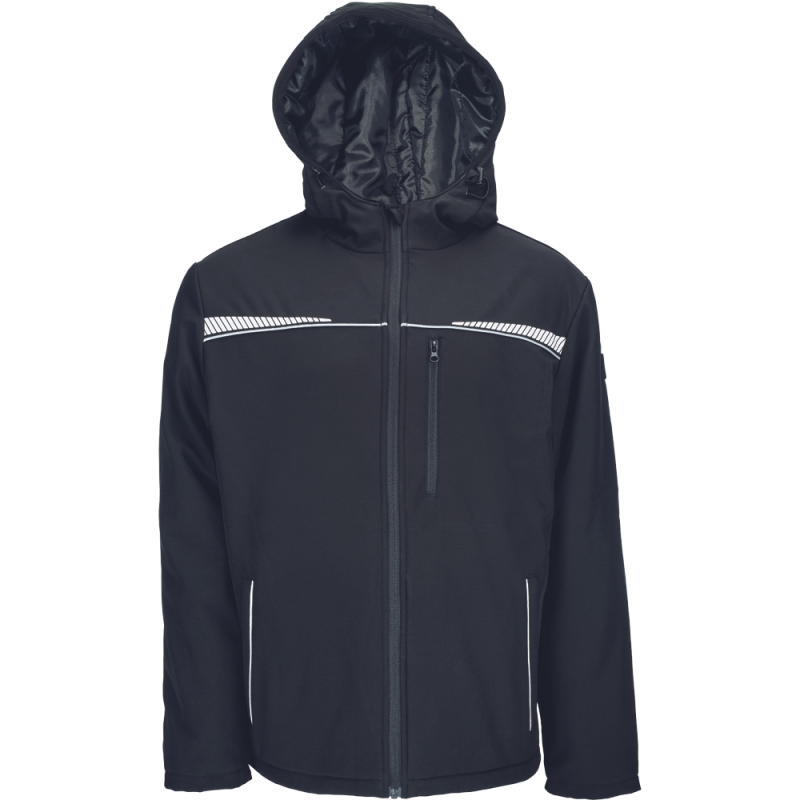 Bunda EMERTON STR, softshell, zimní