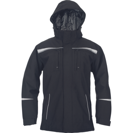 Bunda EMERTON STR, zimní, černá