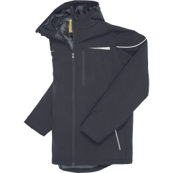 Bunda EMERTON STR, zimní, černá