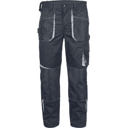 Kalhoty EMERTON STR do pasu, zimní, černé