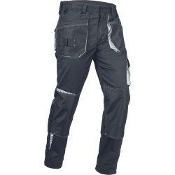 Kalhoty EMERTON STR do pasu, zimní, černé