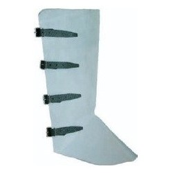 Kamaše kožené 4 řemínky otevřené, 1 kus