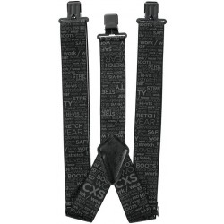 Šle CXS DARREN, černé, potisk