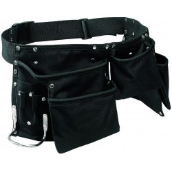 Hřebíčenka PAT, textilní, dvoukapsová, barva černá