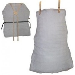 Zástěra kožená truhlářská, s kovovou výztuhou