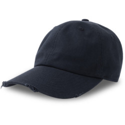 Kšiltovka Dad Hat Destroyed-S, 6 panelová, baseballová