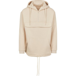 Mikina BY 098 s kapucí a 1/4 zipem