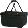 Nákupní košík Black Basket 1807777, 45x25cm