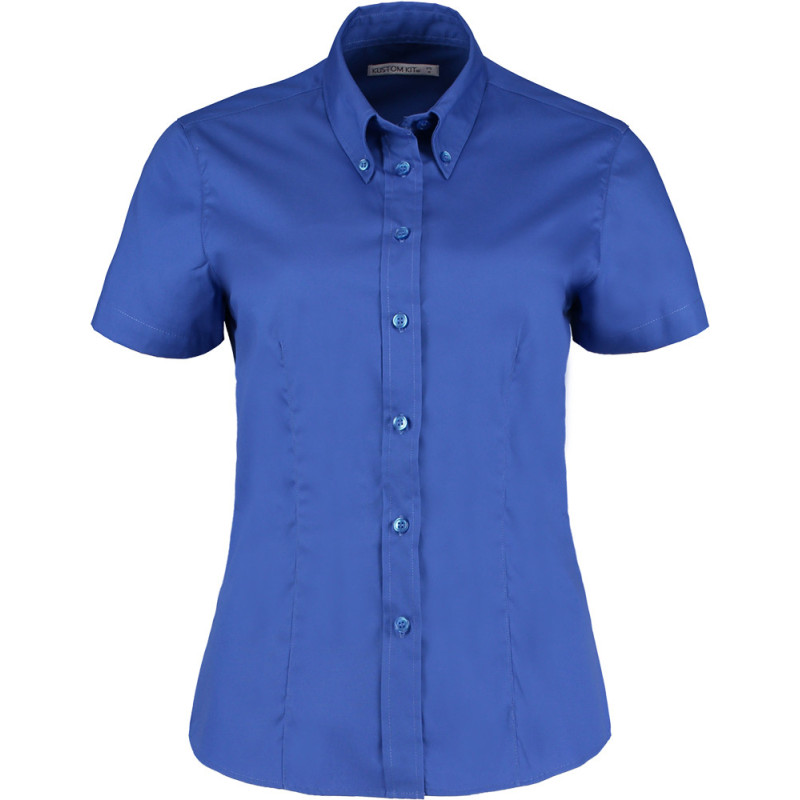 Košile KK 701 Oxford, krátký rukáv, dámská
