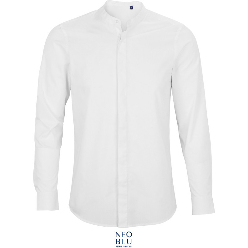 Košile Bart Men, popelínová, dlouhý rukáv