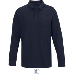 Polokošile Owen LSL Men piqué, těžká bavlna, dlouhým rukáv, pánská