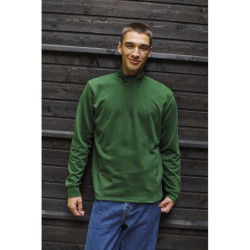 Mikina O 73701 s 1/4 zipem, bio bavlna, pánská