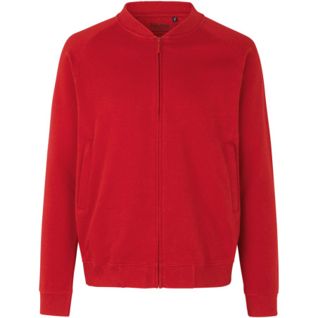 Mikina O73501 bio na zip, unisex